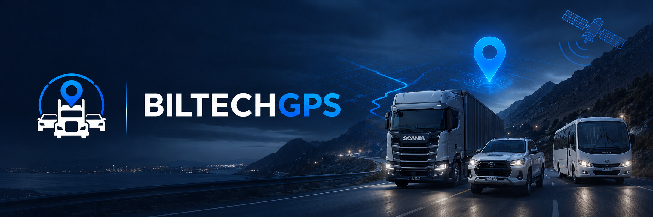 Biltech GPS: control y gestión de flotas, con vehículos conectados en ruta