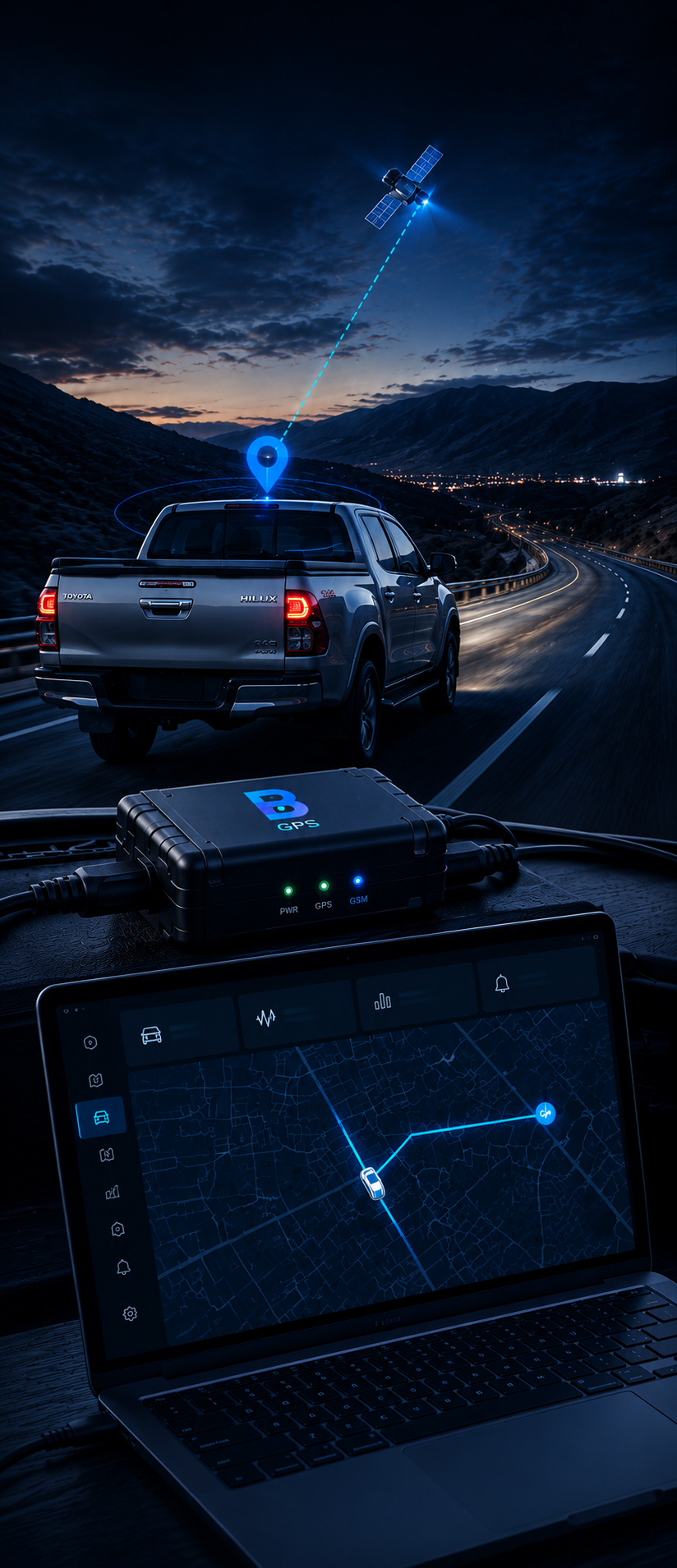 Dispositivo GPS vehicular y cámara ADAS-DMS