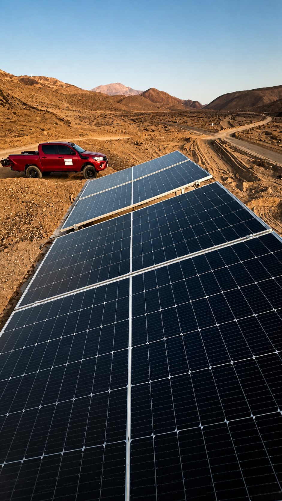 Instalaci&oacute;n el&eacute;ctrica y solar ejecutada en terreno